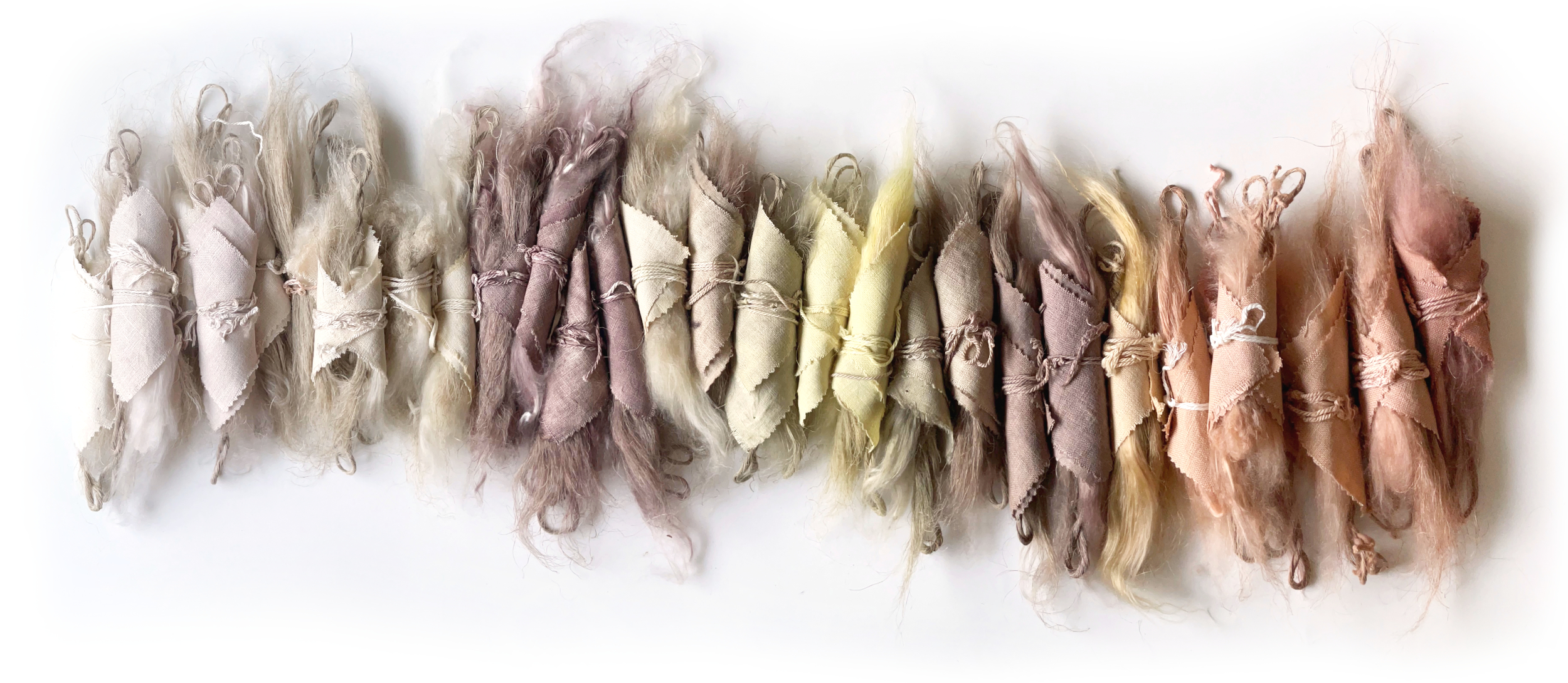 copyright Lisa Collomb Farben der Alpenstadt, plant dyed cellulose